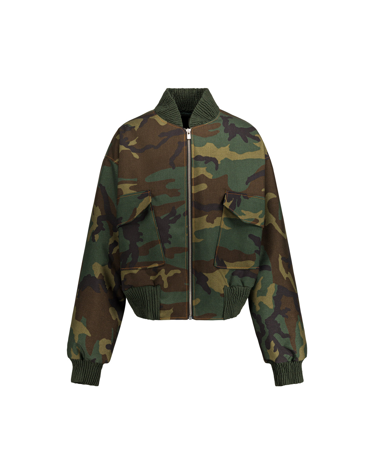 Bomber Woodland Camouflage Unisexe