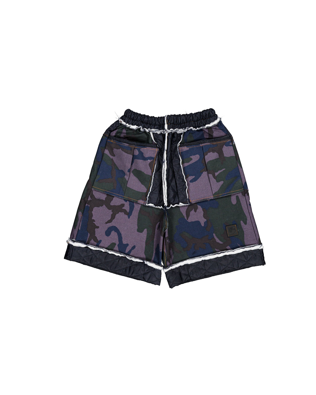 Cargo Short Camouflage Matelassé Unisexe