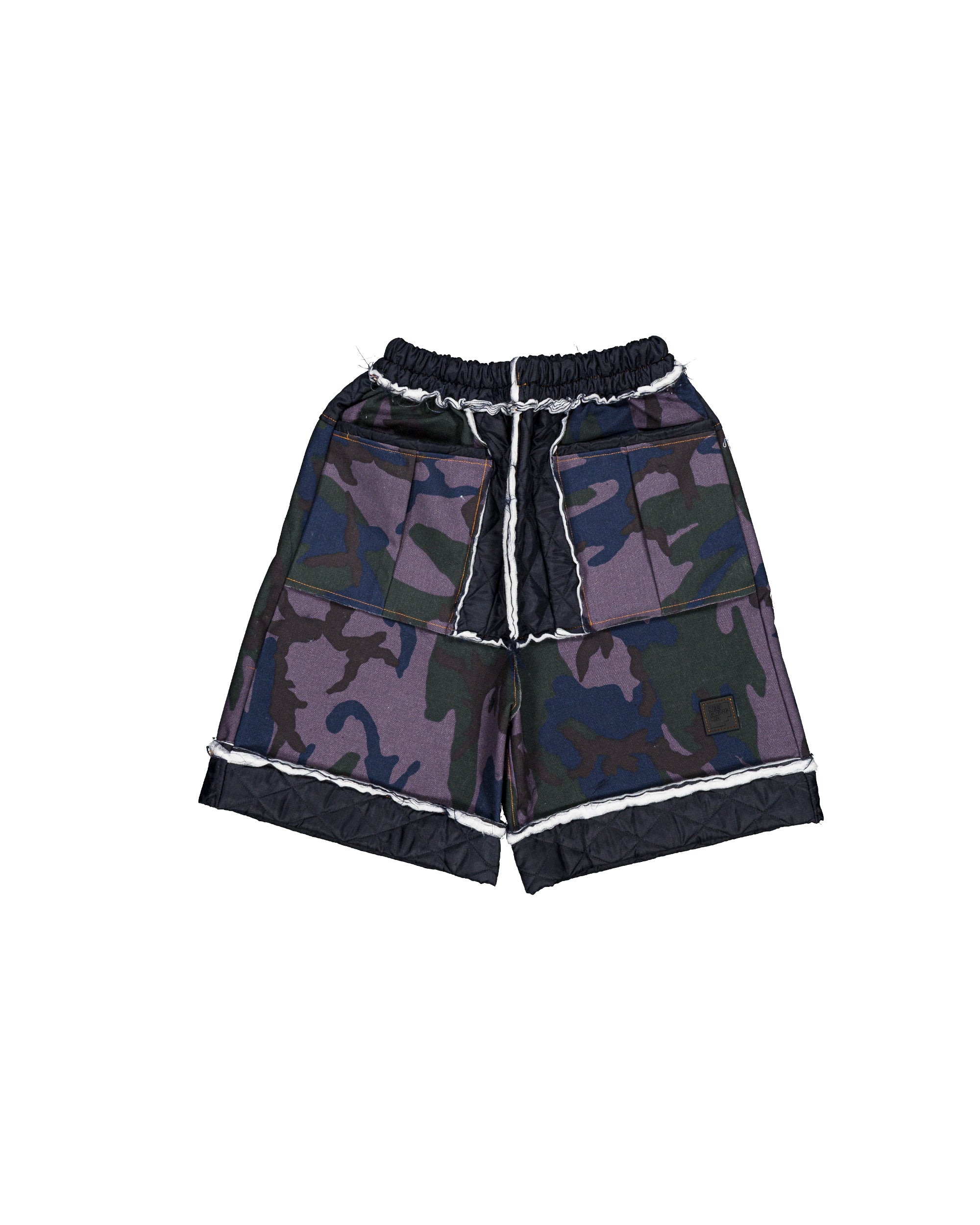 Cargo Short Camouflage Matelassé Unisexe