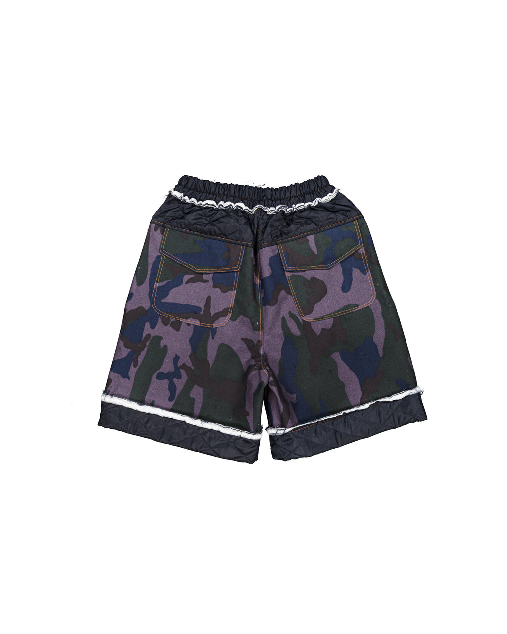 Cargo Short Camouflage Matelassé Unisexe