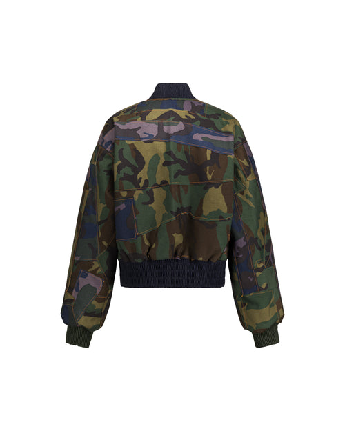 Bomber Woodland Combo Unisexe