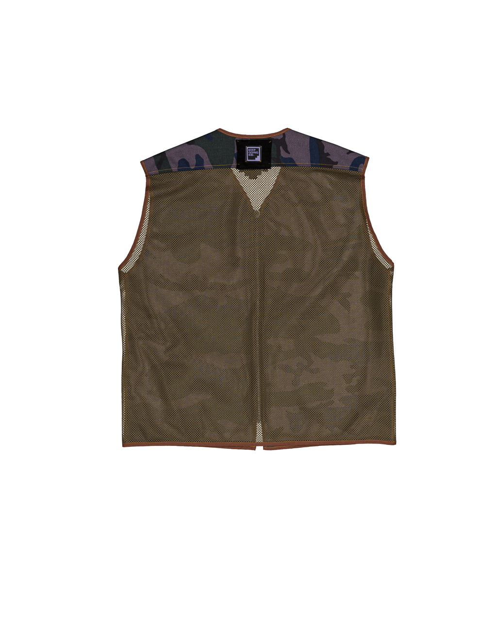 Gilet Zippé Camouflage Unisexe