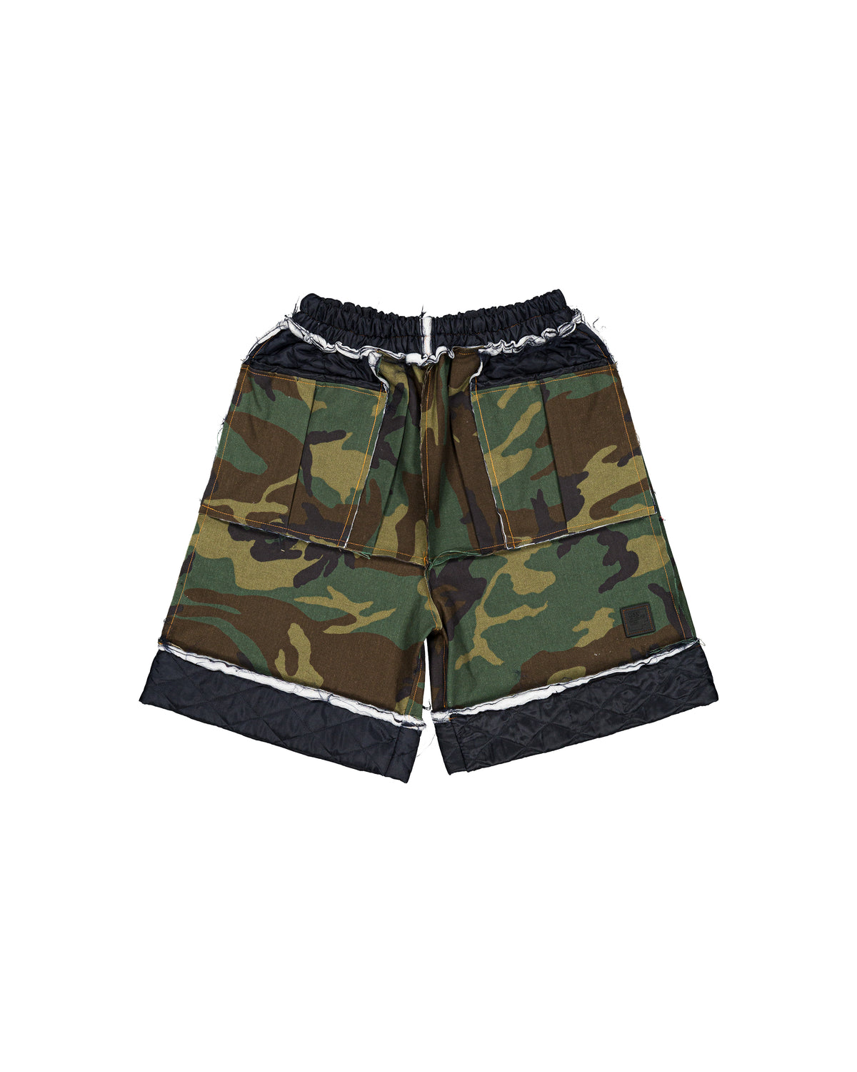 Cargo Short Camouflage Matelassé Unisexe