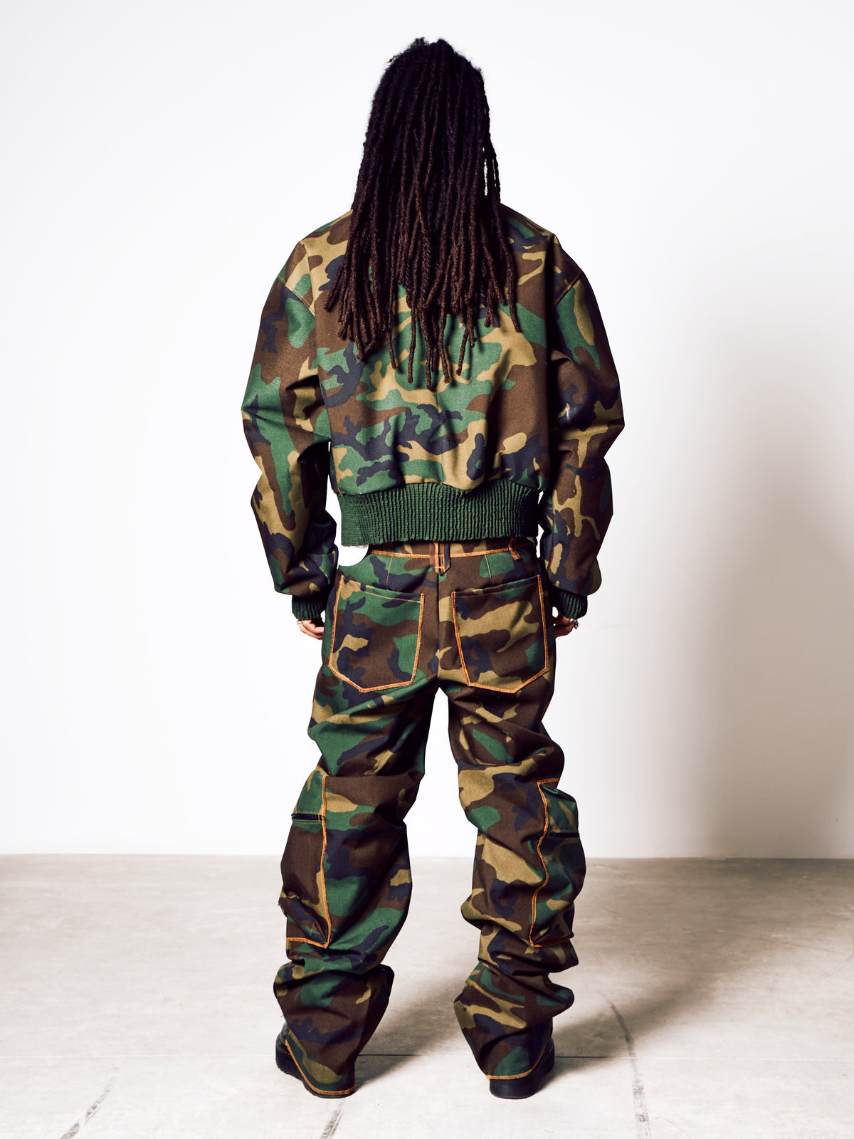Pantalon Cargo Camouflage Unisexe
