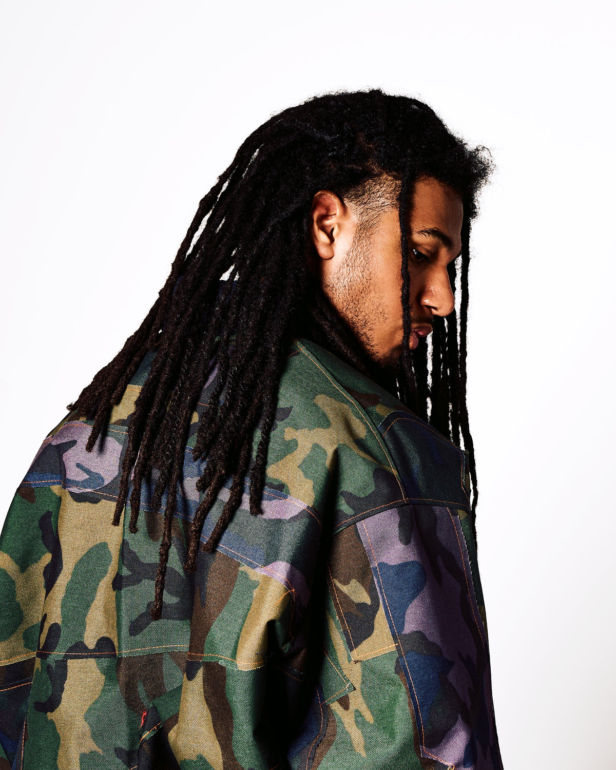Bomber Woodland Patchwork Unisexe