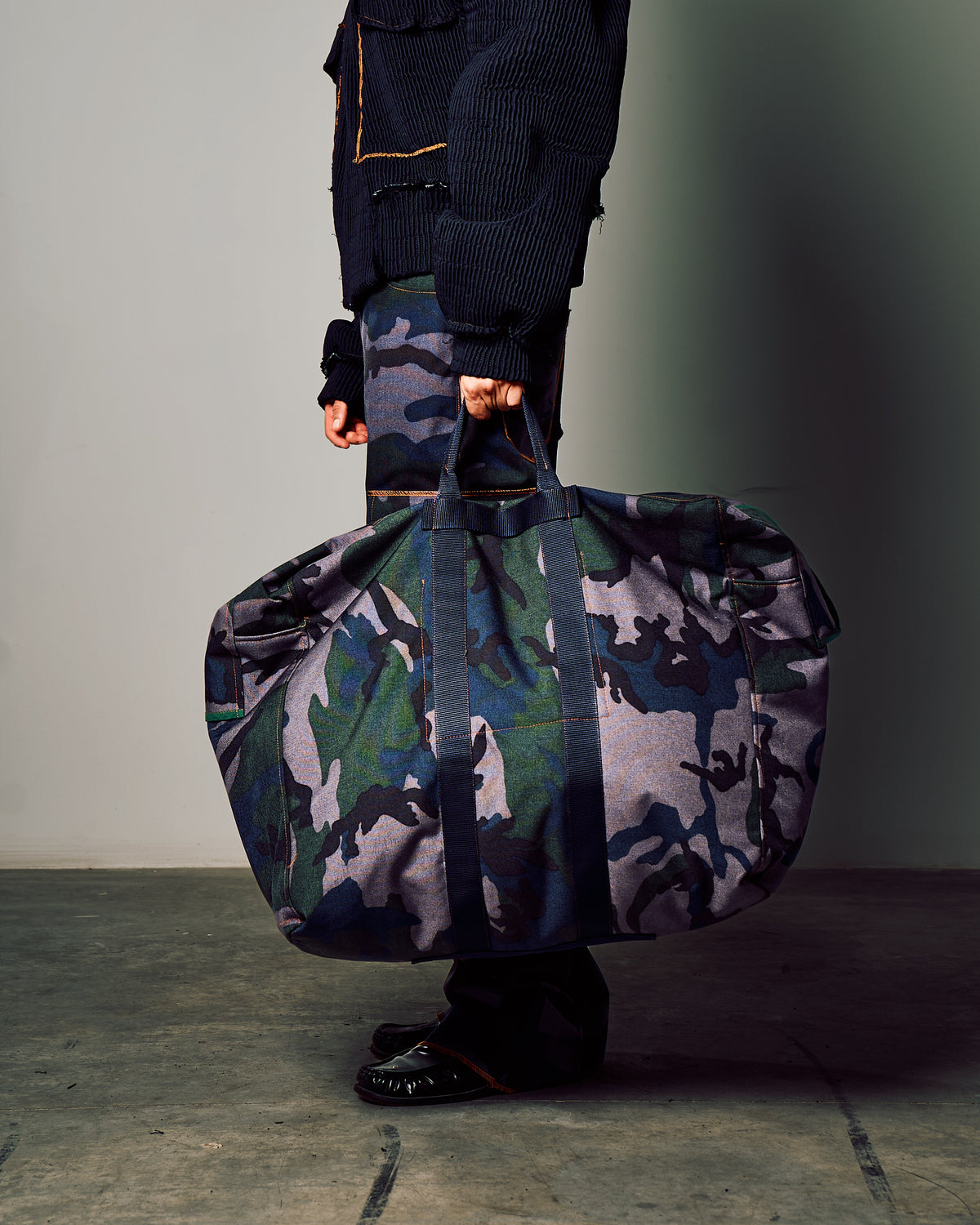 Grand Sac Camouflage Woodland