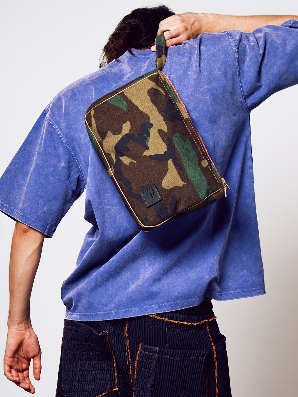 T-Shirt Oversize Violet Délavé