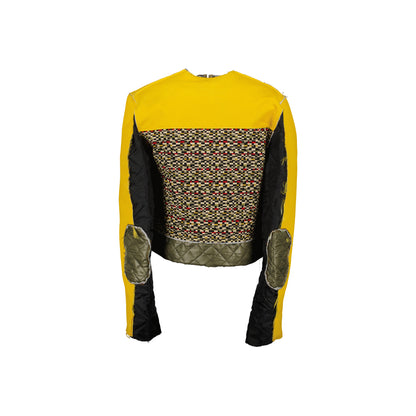 1/1 ASYMMETRICAL YELLOW HEROS JACKET