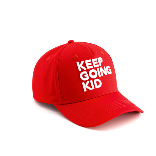 "MOTTO" Baseball Cap (Red)